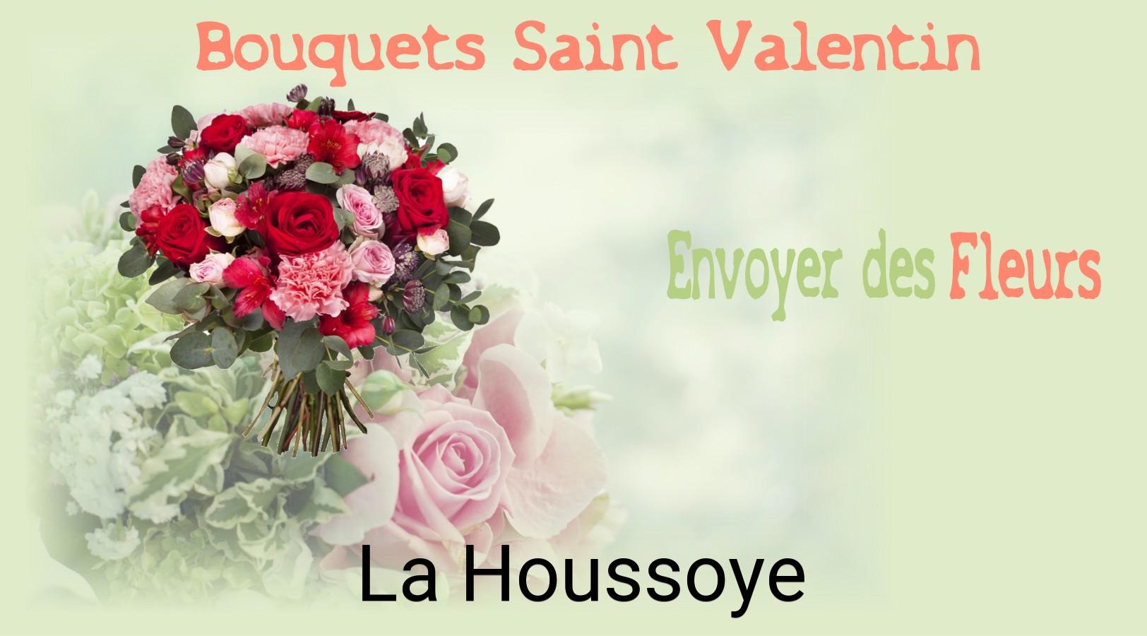 Roses de Saint-Valentin livrées à La Houssoye